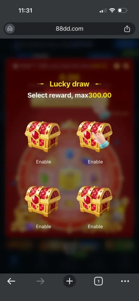 88DD Lucky Draw